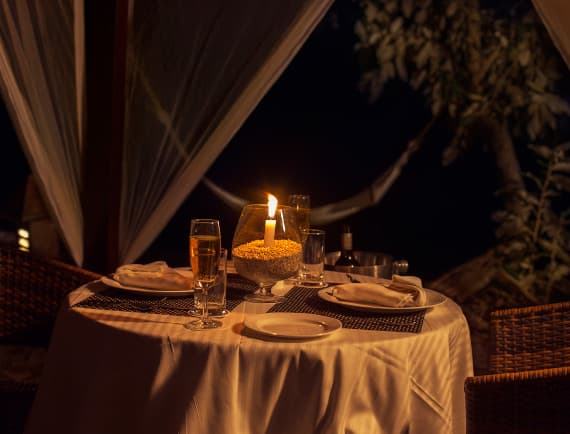Candle Light Beach Dinner